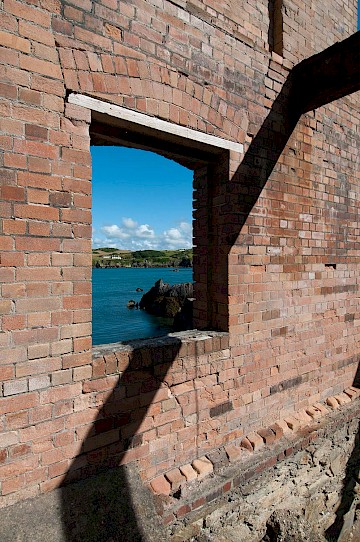 Porth Wen abandoned brickworks, Anglesey, Wales