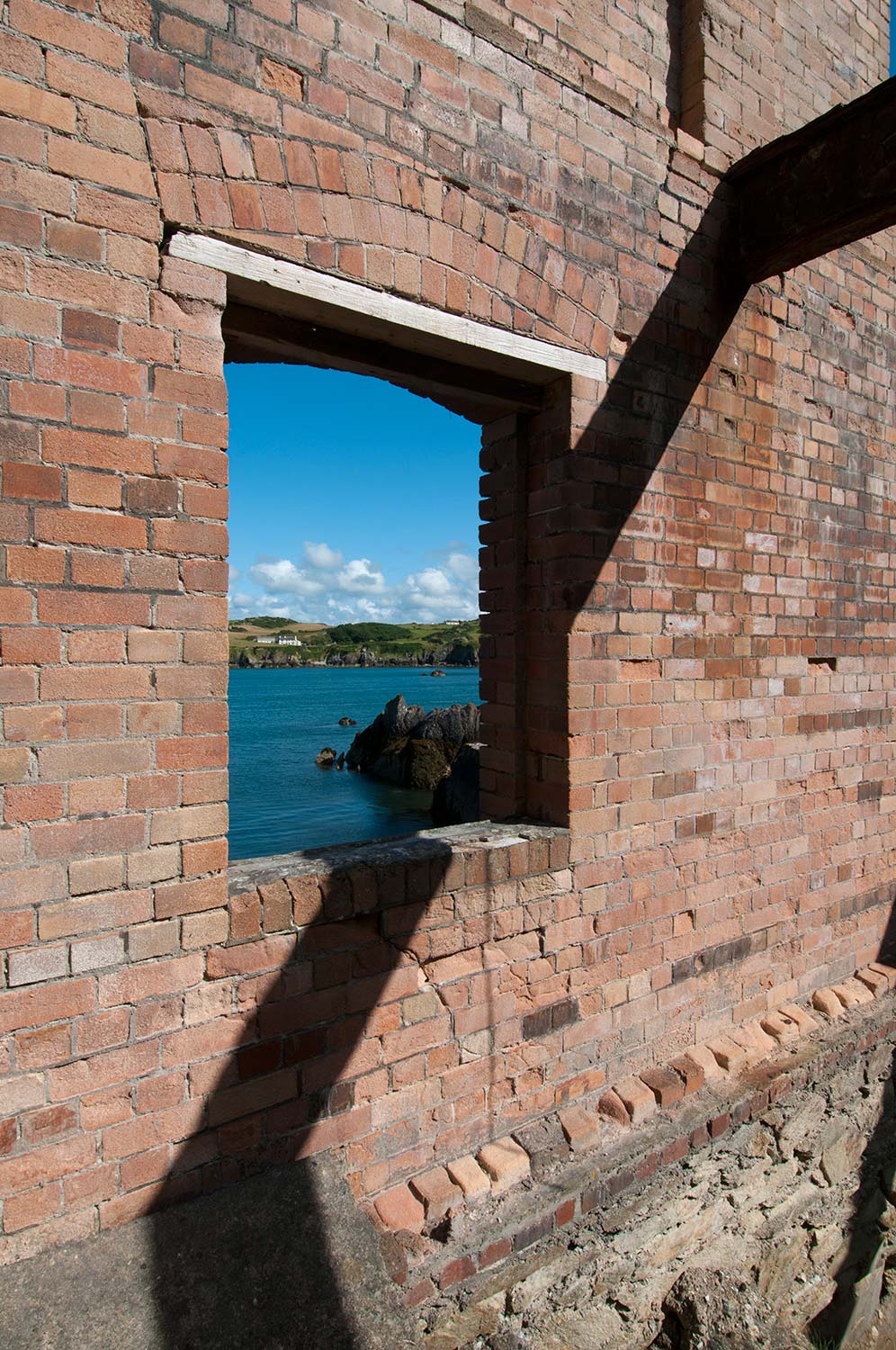 Porth Wen abandoned brickworks, Anglesey, Wales